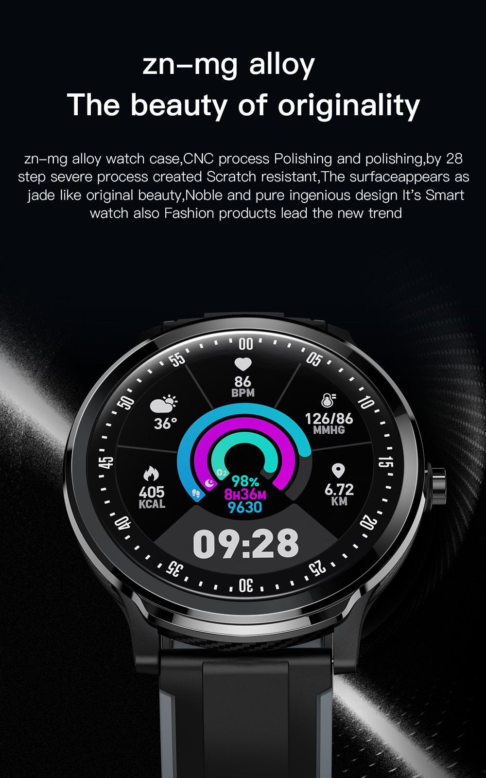 Smart Watch Fitness SN80